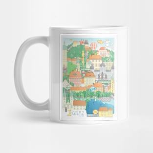 Graz Cityscape Full Mug